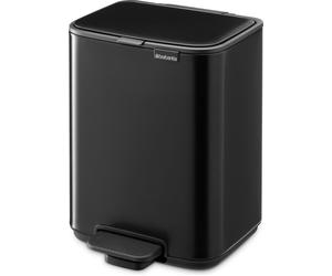 brabantia Poubelle à Pédale "Bo Waste Bin", 4L - Matt Black