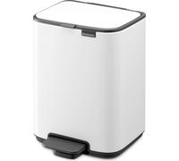 brabantia Poubelle à Pédale "Bo Waste Bin", 4L - White
