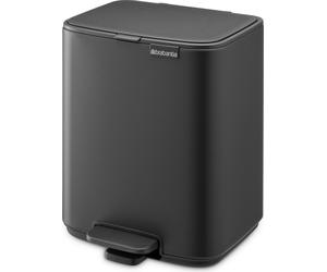 brabantia Poubelle à Pédale "Bo Waste Bin", 7L - Mineral Infinite Grey