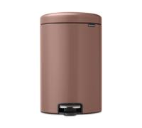 Brabantia Poubelle à pédale New Icon 20 litres Satin Taupe