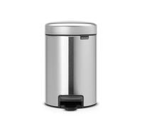 Brabantia Poubelle à pédale New Icon 3 litres acier mate
