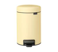 Brabantia Poubelle à pédale New Icon 3 litres Mellow Yellow