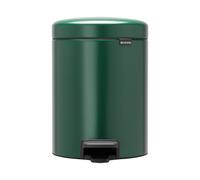 Brabantia Poubelle à pédale New Icon 5 litres Pine green