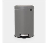 BRABANTIA Poubelle à Pédale NewIcon 12 L Gris Gris G