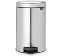 brabantia Poubelle à Pédale Newicon 12L - Matt Steel Fingerprint Proof