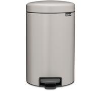 brabantia Poubelle à Pédale Newicon 12L - Soft Grey