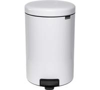Brabantia Poubelle à pédale Newicon 20,0 L blanc