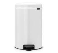 BRABANTIA Poubelle à pédale NewIcon - 20L - Blanc