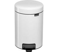 Brabantia Poubelle à pédale Newicon 3,0 L blanc