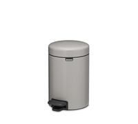 Brabantia Poubelle à pédale New Icon 3 litres Soft grey