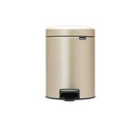 brabantia Poubelle à Pédale Newicon 5L - Champagne
