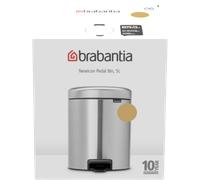 brabantia Poubelle à Pédale Newicon 5L - Warm Gold