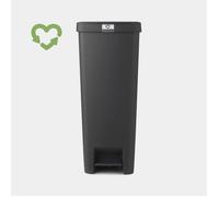 BRABANTIA Poubelle à Pédale StepUp 40 L Gris