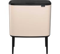 Brabantia Poubelle Bo Touch Bin 11 + 23 L Soft Beige
