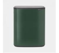 BRABANTIA Poubelle Bo Touch Bin - 60 L - Pine Green