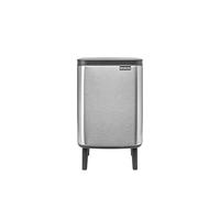 Brabantia - Poubelle Bo Waste Hi 7L avec Couvercle à Fermeture Douce, Seau Intérieur Amovible et Poignée de Transport - Convient pour la Salle de Bain, la Chambre et le Bureau à Domicile.