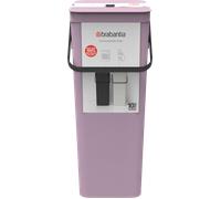 brabantia Poubelle de Tri Sort & Go 40 L - Lilac Pink