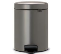 BRABANTIA Poubelle NewIcon Brabantia 5 L platinum
