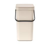 Brabantia Poubelle Sort & Go 12 litres Soft Beige