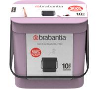 brabantia Poubelle Sort & Go, 3 litres - Lilac Pink