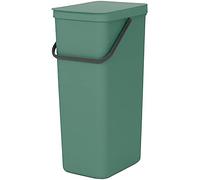 Brabantia 251023 Poubelle Sort & Go Stackable, 40L, Fir Green