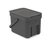 Brabantia Poubelle Sort & Go 6 litres gris