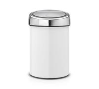BRABANTIA Poubelle Touch Bin - 3L - Blanc