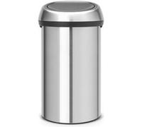 Brabantia - Poubelle Touch Bin 60 Litres Matt Steel G