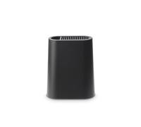 Brabantia Profile Bloc à couteaux avec compartiment supplémentaire, plastique, Dark Grey, 129889