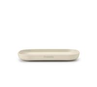 Brabantia Porte-savon Renew – Base douce antidérapante, nervures, anti-rayures Beige 13,5×8 cm