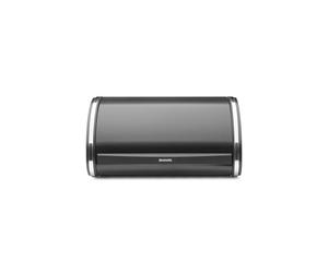 Brabantia Roll Top Boîte à Pain - Boite à pain, taille moyenne, peut aussi servir a conserver des Bagels, des Petits Pains - Design avec Dessus Plat -Conçu dans un métal de qualité et durable