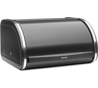 Brabantia Roll Top Bread Box Medium Matt Black (boîte à pain à roulettes)