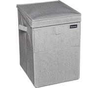 Brabantia Sac à linge 35 L pliable gris