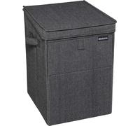 Brabantia Sac à linge 35 L pliable noir