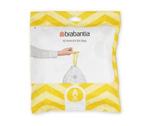 Brabantia Sac poubelles Brabantia PerfectFit Lot de 40 3 litres