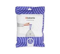 Brabantia Sacs poubelle PerfectFit Code D 15/20 L ultra-résistant poignées coulissantes (40 sacs)