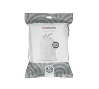 Brabantia Sacs poubelle PerfectFit (Code H 50/60 L) Ultra résistant Poignées coulissantes 40 sacs