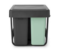 Brabantia Seaux intégrés Sort&Go. 10+10+20 L Gris foncé