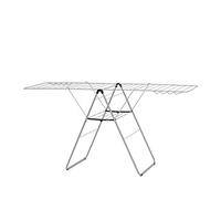Brabantia Séchoir HangOn, Étendoir Linge Intérieur, Gris Métallique, 25m