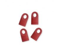 Brabantia Set De 4 Embouts En Silicone, Lipstick Red, Accent Line - Red