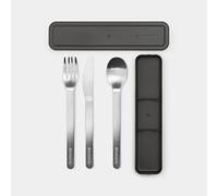 Brabantia Set de couverts Make & take 3 pièces Dark Grey