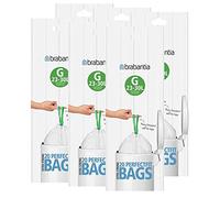Brabantia PerfectFit G Lot de 6 sacs poubelle 30 litres ~ 20 sacs