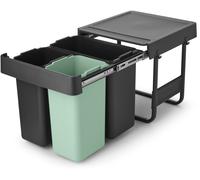 Brabantia Sort & Go trieur à déchets 10 l noir-vert 232541
