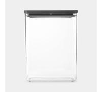 brabantia Bocal Carré, Tasty+ Dark Grey - 5,4 L