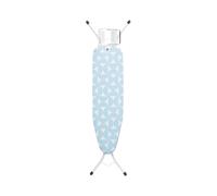 Brabantia - Table à Repasser A - avec Repose-Fer Vapeur - Compacte & Pliable - Hauteur Réglable - Pieds Antidérapants - Housse en Coton - Sécurité Enfants et Transport - Fresh Breeze - 110 x 30 cm