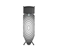 brabantia Table de Repassage C pour Centrales Vapeur - Titan Oval / Black