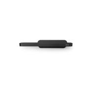 Brabantia - Tablette de Douche avec Raclette Mindset - Rangement Facile - Système d'Evacuation d'Eau Hygiénique - Supporte Jusqu'à 2 kg - Résistant à la Corrosion - Dark Grey - 42,1 x 9 cm