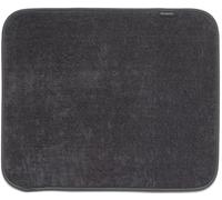 Brabantia Tapis égouttoir 117626 en microfibre Gris foncé 47 x 40 x 1 cm