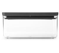 Brabantia Tasty+ boîte de rangement 22.1x11.1x10.6 cm transparent-noir 229923