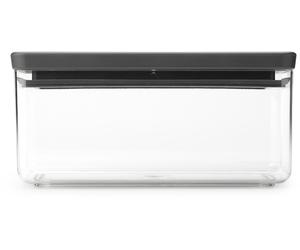 Brabantia Tasty+ boîte de rangement 22.1x11.1x10.6 cm transparent-noir 229923